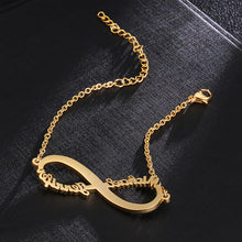 Load image into Gallery viewer, Personalized Customized Infinite Necklace
