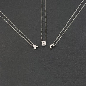 Fashion  Pendant Metal Letters Gold Necklaces